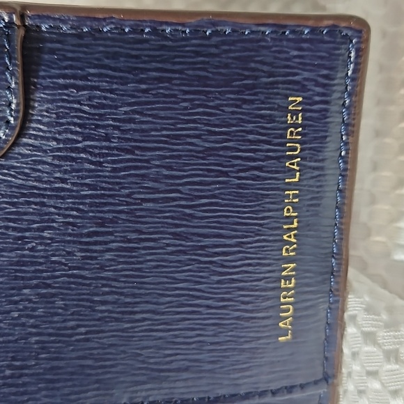 LAUREN RALPH LAUREN NAVY CARD CASE WALLET FOR WOMEN - Picture 11 of 11
